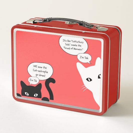 Skatey Cat Lunch Box (Achterkant)
