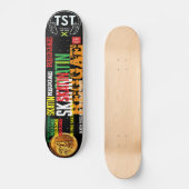 SKATIN REGGAE JMT Skateboard (Voorkant)