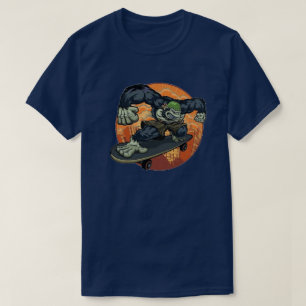 Skating Gorilla T-Shirt