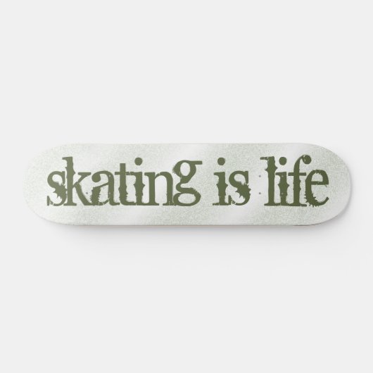 Skating Motto Persoonlijk Skateboard (Horizontaal)