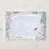 Skating Pond Joy Kaart (Voorkant / Achterkant)