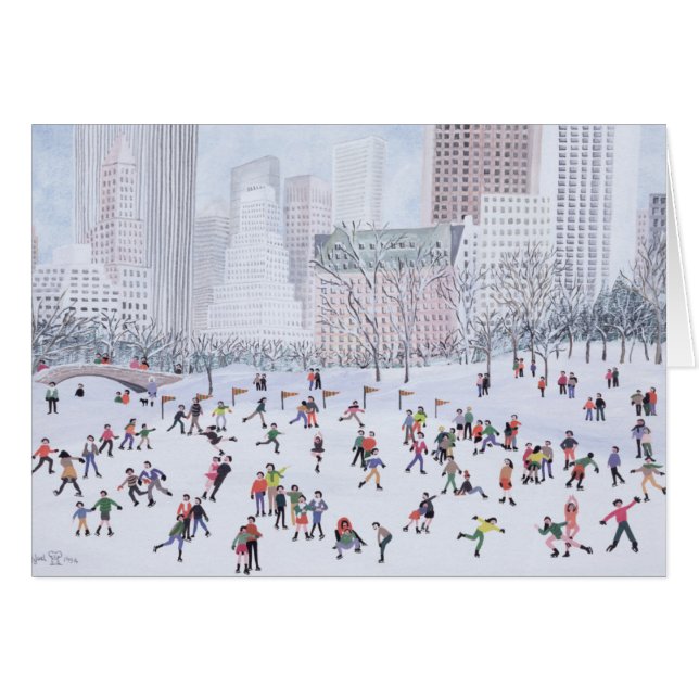 Skating Rink Central Park New York 1994 (Voorkant Horizontaal)