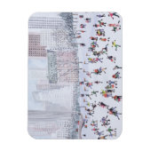 Skating Rink Central Park New York 1994 Magneet (Verticaal)