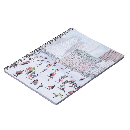 Skating Rink Central Park New York 1994 Notitieboek (Linkerzijde)