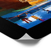 Skating Rink, Rockefeller Center, New York City Poster (Hoek)