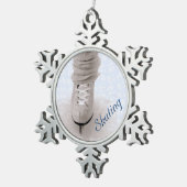 'Skating' Snowflake Ornament (Rechts)