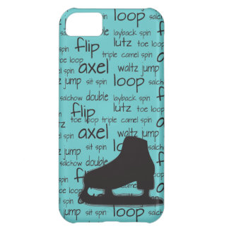 Skating Terms met Schaats iPhone Case