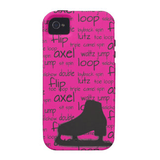 Skating Terms met Schaats iPhone Case