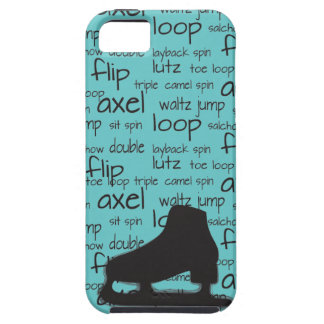 Skating Terms met Schaats iPhone Case