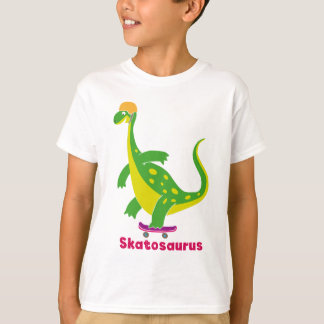 Skatosaurus white t-shirt