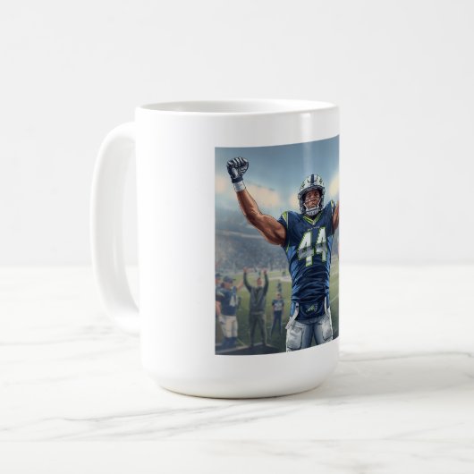 Skattebo shirt koffiemok (Voorkant links)