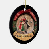 SKATTEKST 2019 EERSTE XMAS-ORNAMENT KERAMISCH ORNAMENT (Rechts)