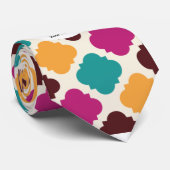 Skaymarts | Aangepast zakelijk logo Boho-ontwerp Stropdas (Opgerold)