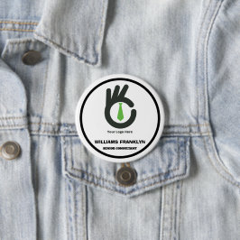 Skaymarts | Aangepaste zakelijke identiteit Ronde Button 7,6 Cm
