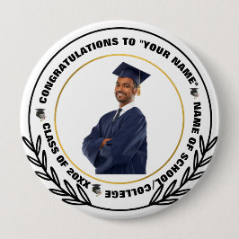 Skaymarts | Afstuderen Fotoconcert Ronde Button 4,0 Cm