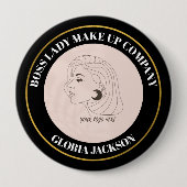 Skaymarts | Bedrijfs Bedrijfs Bedrijfs BedrijfsIde Ronde Button 4,0 Cm (Voorkant)