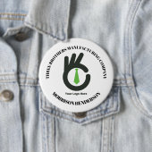 Skaymarts | Bedrijfsambtenaren Ronde Button 4,0 Cm (In situ)