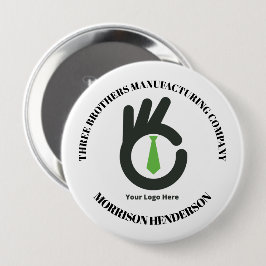 Skaymarts | Bedrijfsambtenaren Ronde Button 4,0 Cm