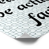 Skaymarts | Belief Creëer het feitelijke Poster (Hoek)