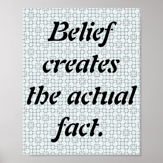 Skaymarts | Belief Creëer het feitelijke Poster (Voorkant)