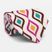 Skaymarts | Boss Pink Yellow Kantoor en event Stropdas (Opgerold)