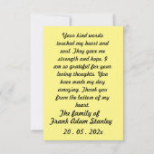 Skaymarts | Calligrafische Hopelijk bedankt kaart (Voorkant)