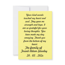 Skaymarts | Calligrafische Hopelijk bedankt kaart