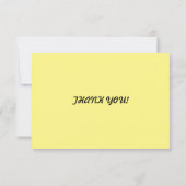 Skaymarts | Calligrafische Hopelijk bedankt kaart (Achterkant)