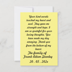 Skaymarts   Calligrafische Hopelijk bedankt kaart