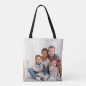 SKAYMARTS | Familiefotoontwerp Winkelzak Tote Bag (Achterkant)