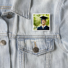 Skaymarts | Gefeliciteerd onze Afstuderen dag Vierkante Button 5,1 Cm