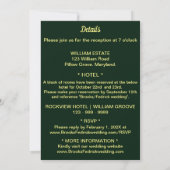 Skaymarts | Mandala Calligraphic script Wedding In Kaart (Achterkant)