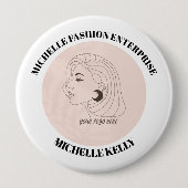 Skaymarts | Michelle Mode Business Identity Ronde Button 4,0 Cm (Voorkant)