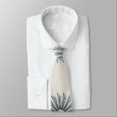 Skaymarts | Modern Grey Blue Business Boss Stropdas (Gebonden)