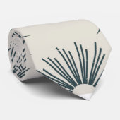 Skaymarts | Modern Grey Blue Business Boss Stropdas (Opgerold)