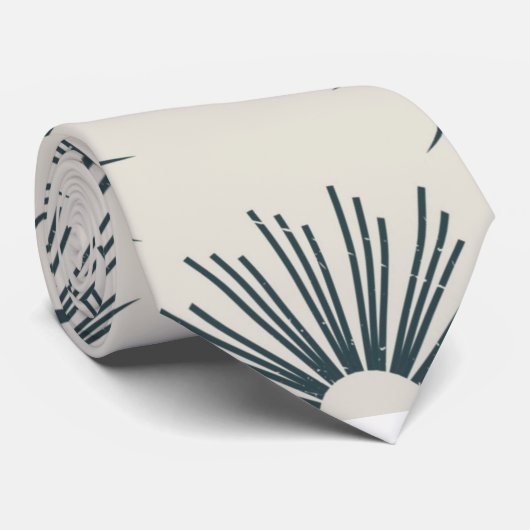 Skaymarts | Modern Grey Blue Business Boss Stropdas (Opgerold)