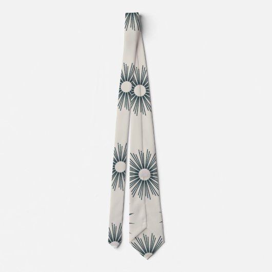 Skaymarts | Modern Grey Blue Business Boss Stropdas (Achterkant)