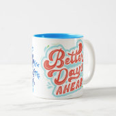 SKAYMARTS | Ontwerp van blauwe Mok (Voorkant rechts)