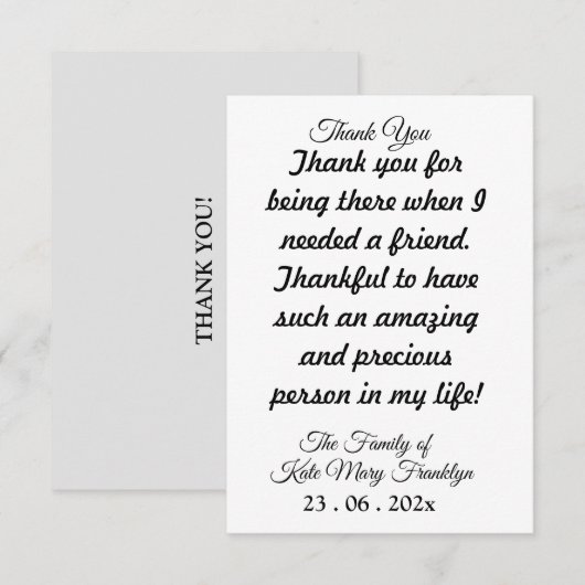 Skaymarts | Speciaal bedankt de Kaart van het Manu (Voorkant / Achterkant)