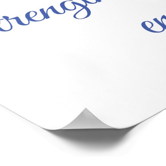 Skaymarts | Strength In The Wrong Place Poster (Hoek)