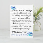 Skaymarts | Stunning kaart om te bedanken voor uw  (Staand voorkant)