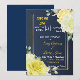 Skaymarts | Unieke Blauwe Zeevlek met behoud van d Save The Date