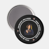 Skaymarts | Zwart-witfoto-Afstuderen Magnet (Voorkant / Achterkant)