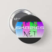 Skazies.net-Button Ronde Button 5,7 Cm (Voorkant /achterkant)