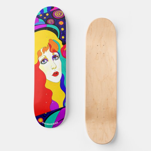 SKB_003 Pop Art Skateboard Deck (Voorkant)