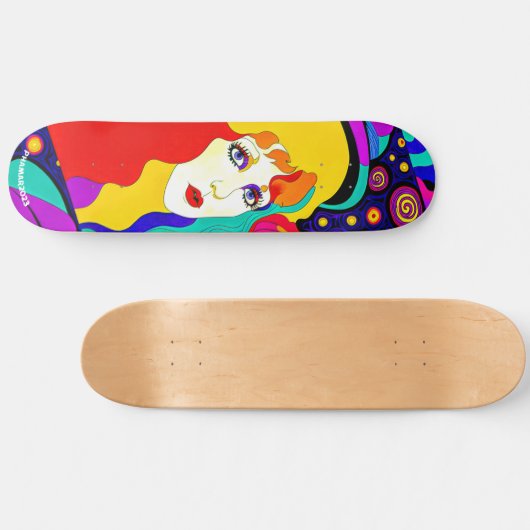 SKB_003 Pop Art Skateboard Deck (Horizontaal)