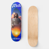 SKB_Jesus is het antwoord Persoonlijk Skateboard (Voorkant)