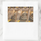 SKEE BALL! RECHTHOEKIGE STICKER (Tas)