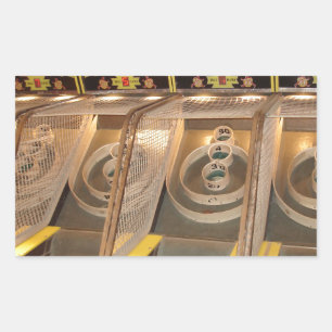 SKEE BALL! RECHTHOEKIGE STICKER