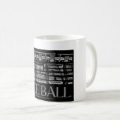 Skeeball! Koffiemok (Voorkant rechts)